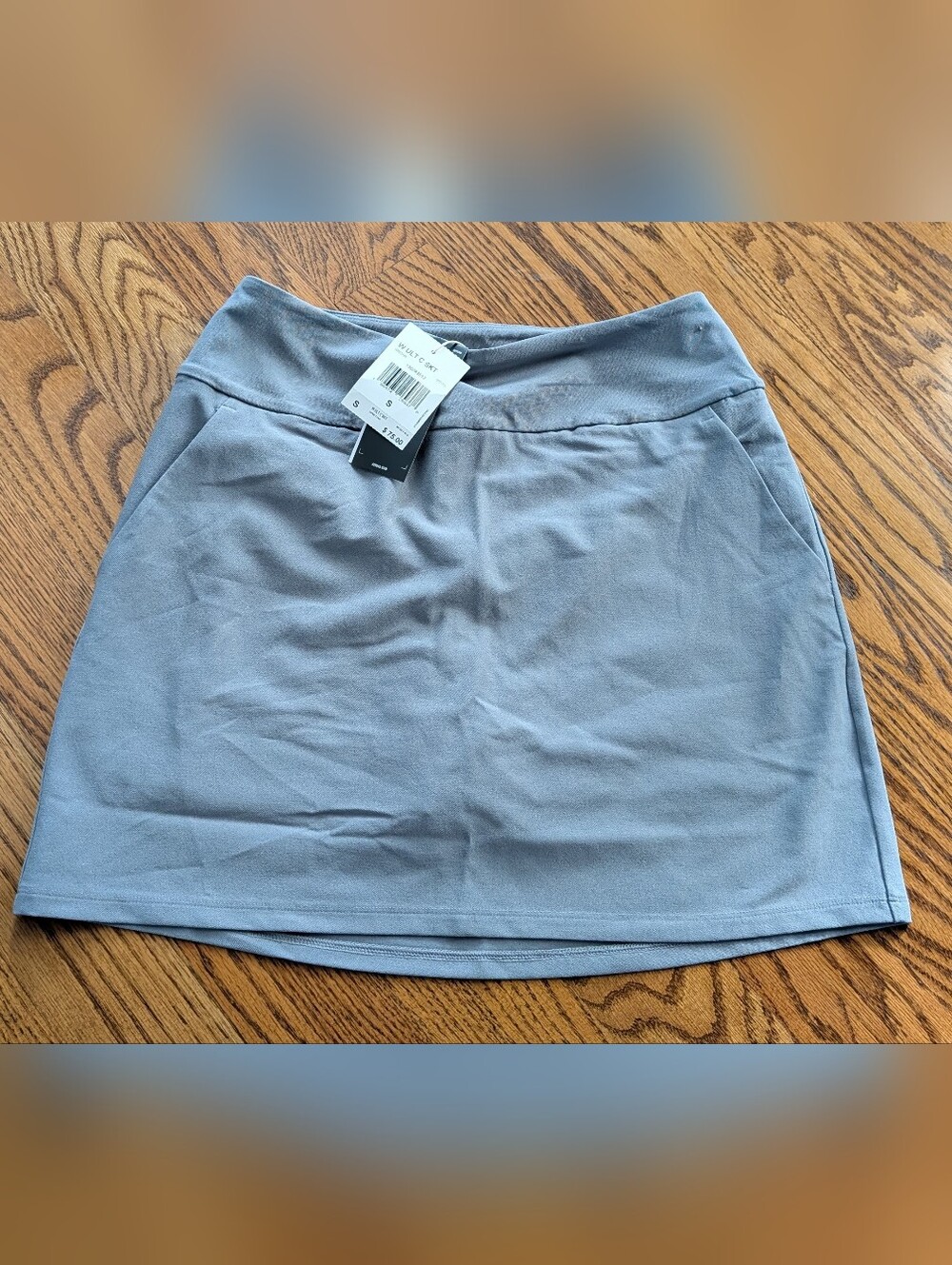 NEW! Women's Adidas Ultimate 365 Skort Gray Size Small